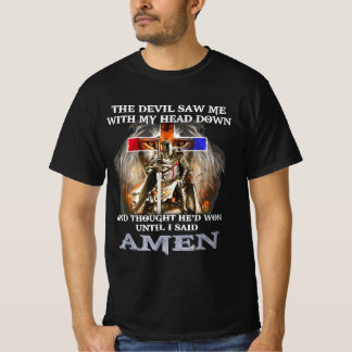 Camiseta The Devil Saw Me With My Head Down Thought