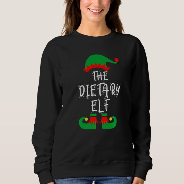 Camiseta The Dietary Elf  Christmas Family Matching Pajama  (Frente)