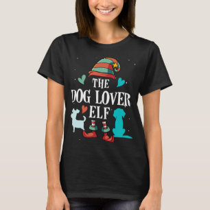 Camiseta The Dog Lover Elf Funny Christmas Matching