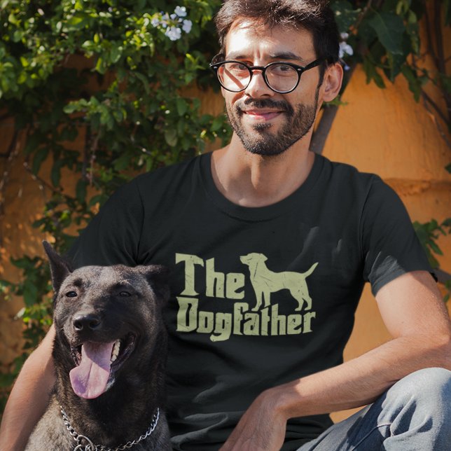 Camiseta The Dogfather Funny Dog Lover  (Criador carregado)