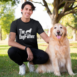 Camiseta The Dogfather Golden Retriever Funny Golden