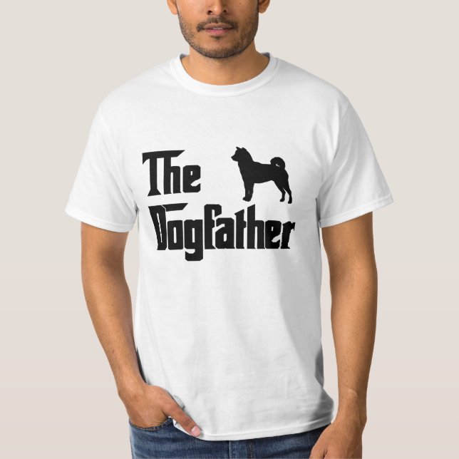 Camiseta The Dogfather Shiba Inu Funny Dog Owner  (Frente)