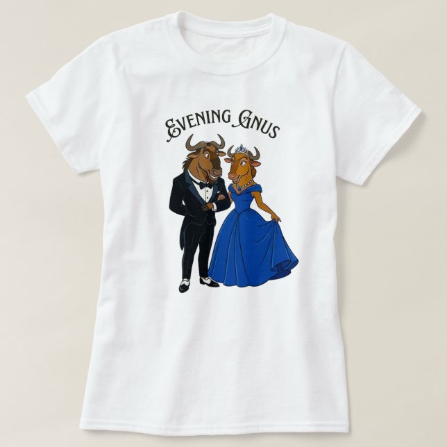 Camiseta The Evening Gnus (Frente do Design)
