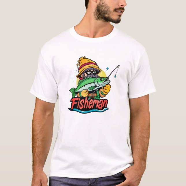 Camiseta The Fearless Fisherman (Frente)