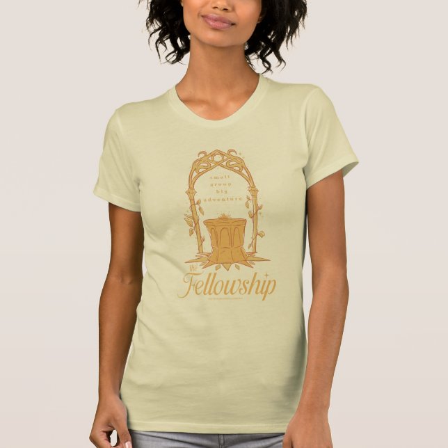 Camiseta The Fellowship - Small Group, Big Adventure (Frente)