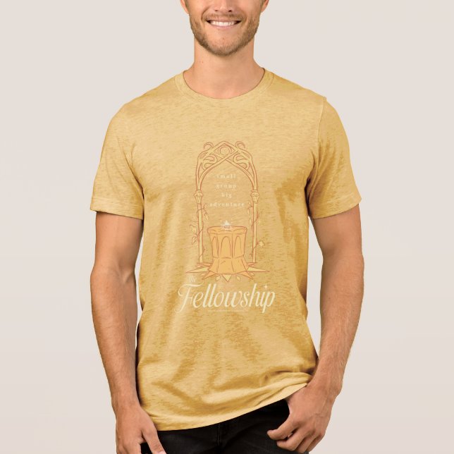 Camiseta The Fellowship - Small Group, Big Adventure (Frente)