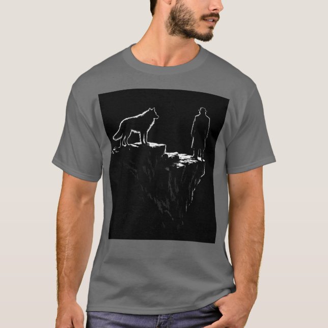 Camiseta The Final Ascension – Lone Wolf Mindset Minimalist (Frente)