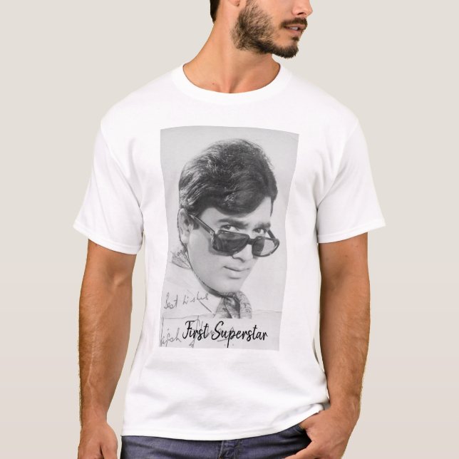 Camiseta The First Superstar Anand Forever King of Romance  (Frente)
