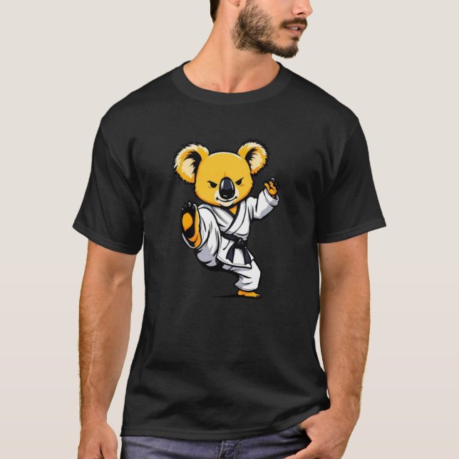 Camiseta The Funny Martial Arts of Koala Karate (Frente)