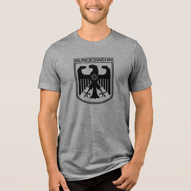 Camiseta The German Bundeswehr Eagle (Frente)