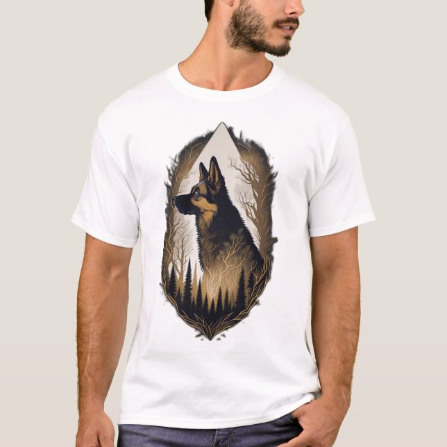 Camiseta The German Shepherd 003 (Frente)