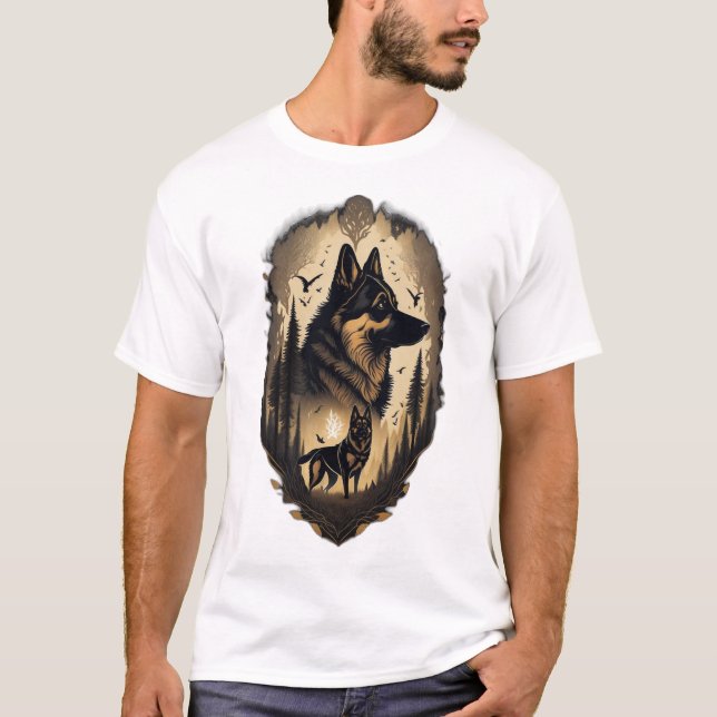 Camiseta The German Shepherd 005  (Frente)