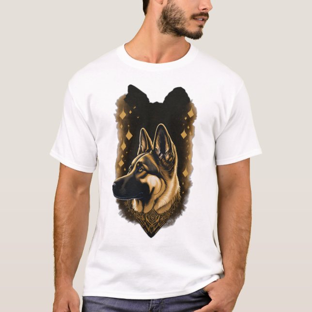 Camiseta The German Shepherd 011  (Frente)