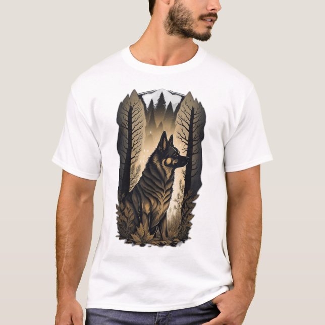 Camiseta The German Shepherd 013  (Frente)