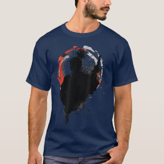 Camiseta The Ghost Samurai Mask Warrior Samurai Swords Bush