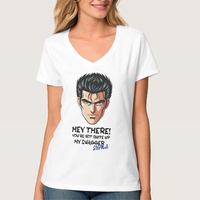 Camiseta The Gigachad's Swagger Saga (Frente)