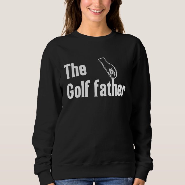 Camiseta The Golf Father Funny Saying Golfing Golfer Ball H (Frente)