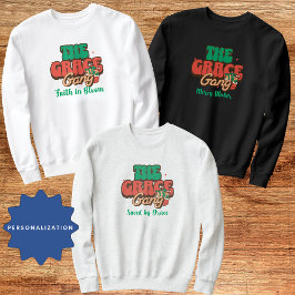 Camiseta The Grace Gang Família Fé Personalizada