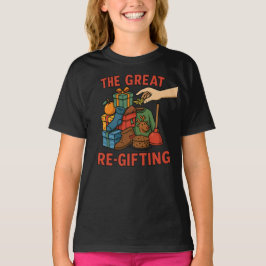 Camiseta The Great Re-Gifting – Funny White Elephant Christ