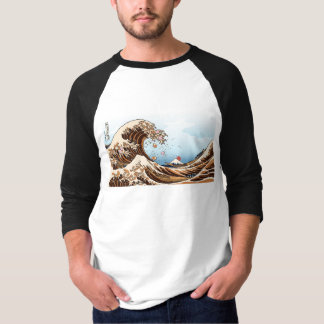 Camiseta The Great Wave of Ramen - Funny Hokusai Ukiyo-e Pa