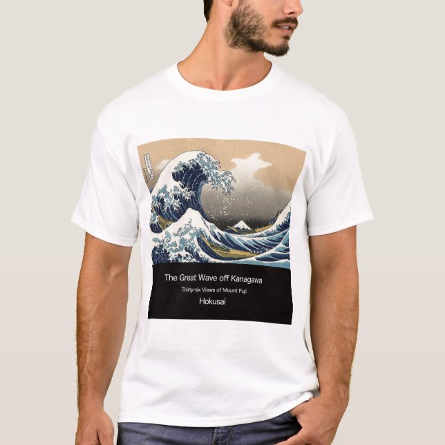 Camiseta The Great Wave off Kanagawa (Frente)