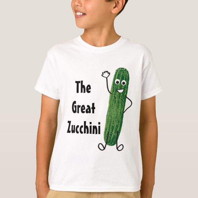 Camiseta The Great Zucchini Veggie Shirt (Frente)