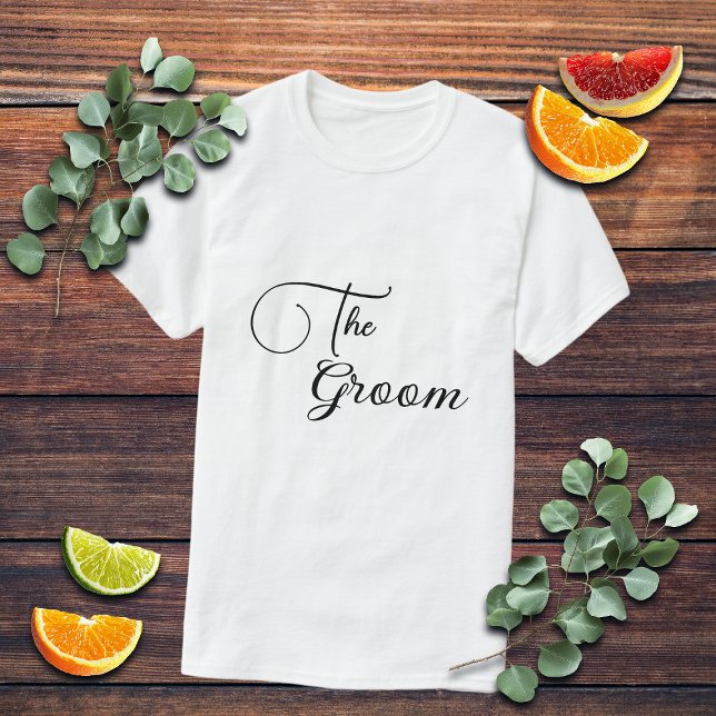 Camiseta The Groom Bachelor (Criador carregado)