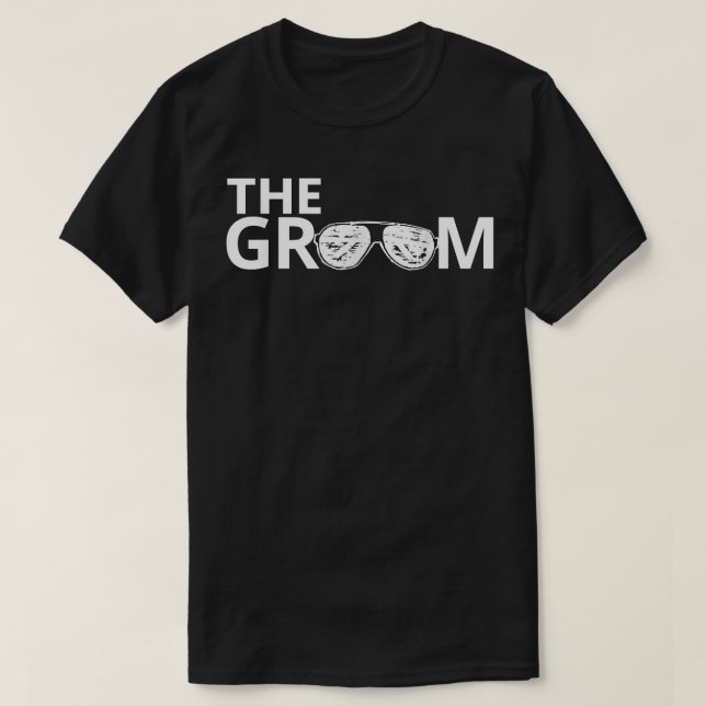 Camiseta The Groom Squat Bachelor Party Wedding  (Frente do Design)