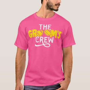 Camiseta The Grooms Crew Wedding Funny Bachelor Party 