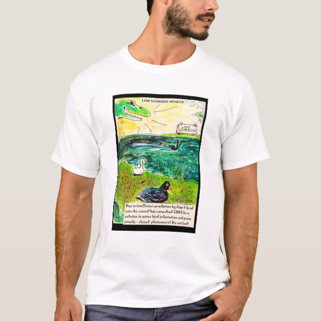 Camiseta The Guthridge Lake Monster (Frente)