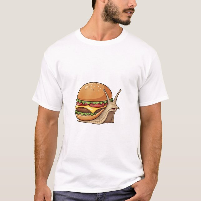 Camiseta The Happy Burger-Snail (Frente)