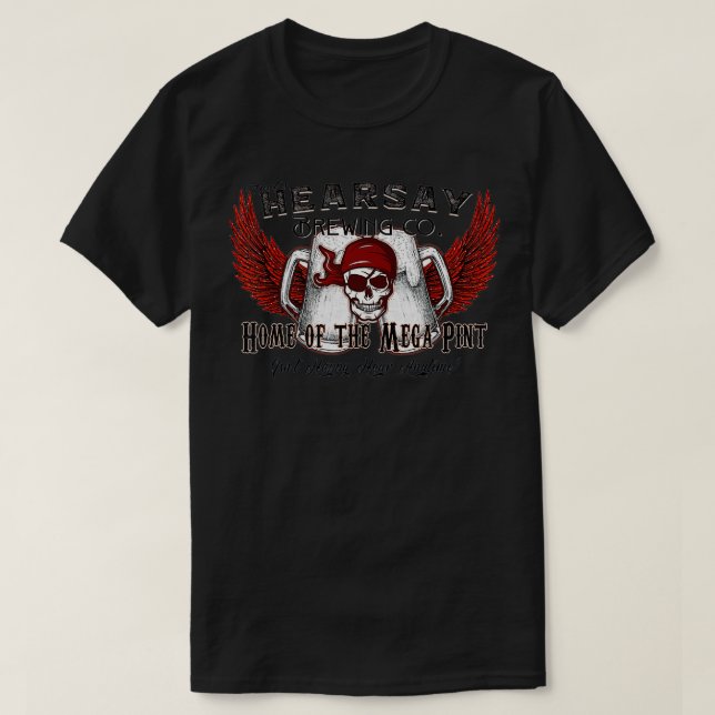 Camiseta The hearsay brewing Co (Frente do Design)