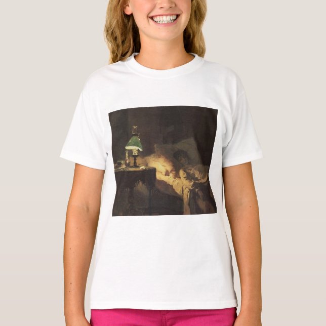 Camiseta The Ill Woman (por Vasily Polenov) (Frente)