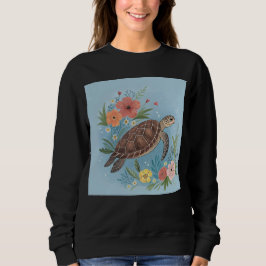 Camiseta The illustration of a sea turtle