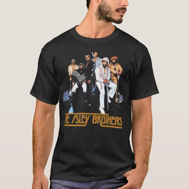Camiseta The Isley Brothers American Rb Funk Rock Music Ban (Frente)