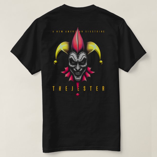 CAMISETA THE JESTER GUITAR PROMO TEE (Verso do Design)