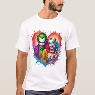 Camiseta The Joker and Harlequin