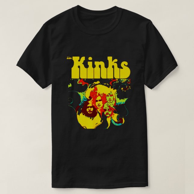 Camiseta The Kinks Love Rock Banda Art Essential T Shirt (Frente do Design)