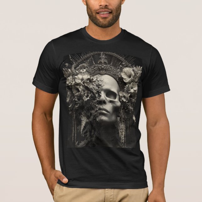 Camiseta The Last Saint of Bloom and Bone – Gothic Fine Art (Frente)