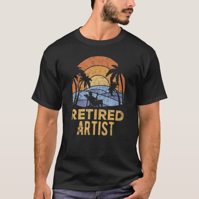 Camiseta The Legend Has Retired Artist (Frente)