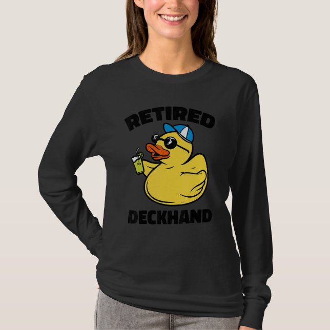 Camiseta The Legend Has Retired Deckhand (Frente)
