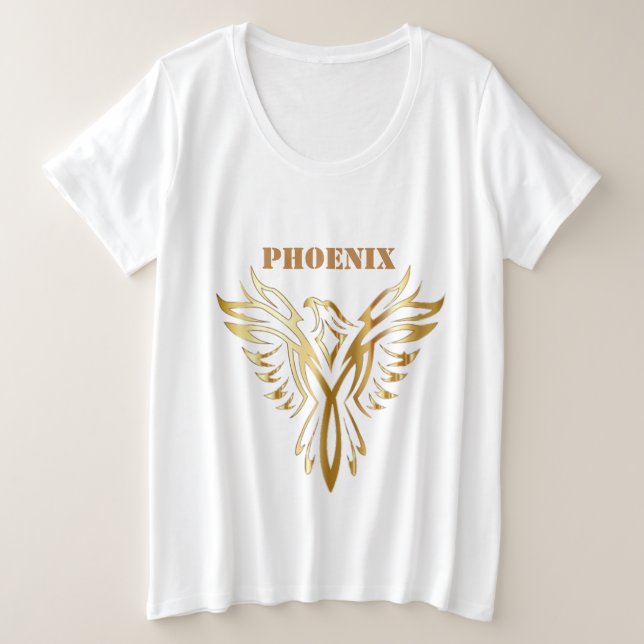 Camiseta the legendary phoenix (Frente do Design)