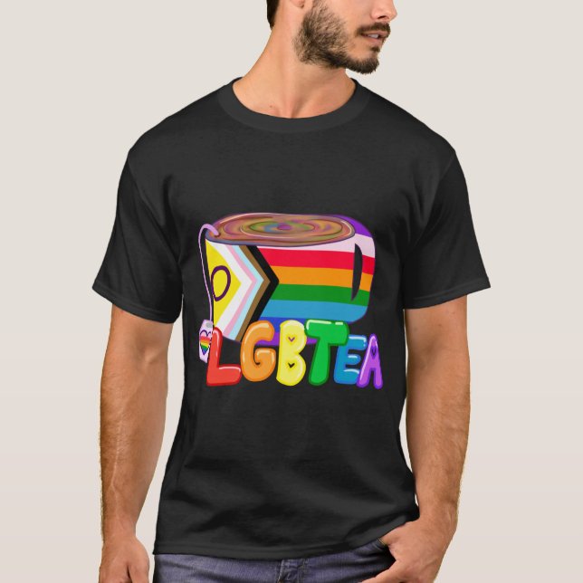 Camiseta The LGBTea  vintage (Frente)