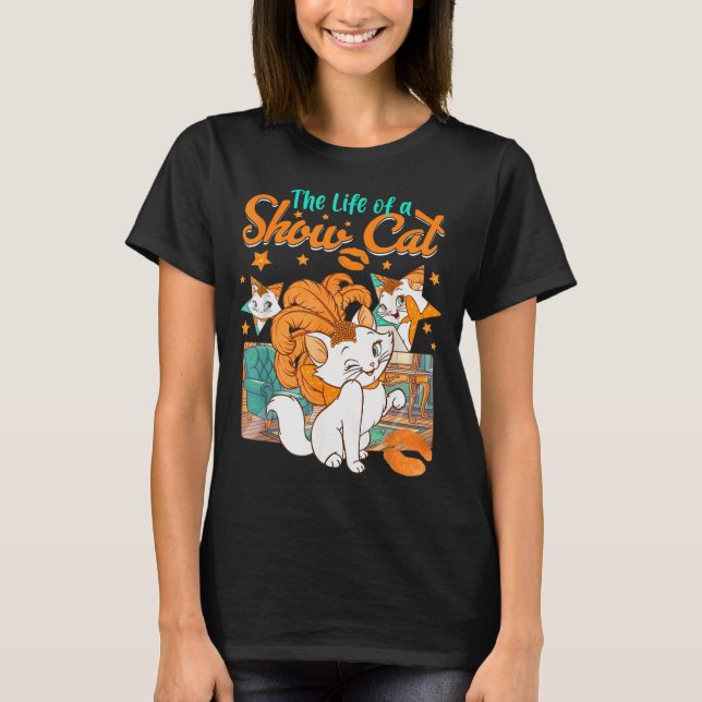 Camiseta The Life Of A Show Cat Girl For Men Women  (Frente)