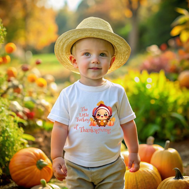 Camiseta The Little Thanksgiving Turkey (Criador carregado)