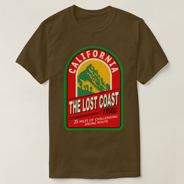 Camiseta The Loast Trail California TShirt (Frente do Design)