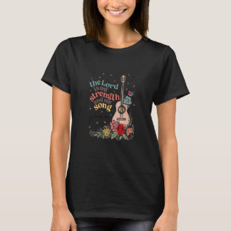 Camiseta The Lord Is My Strength-And My-Song Religious Boho