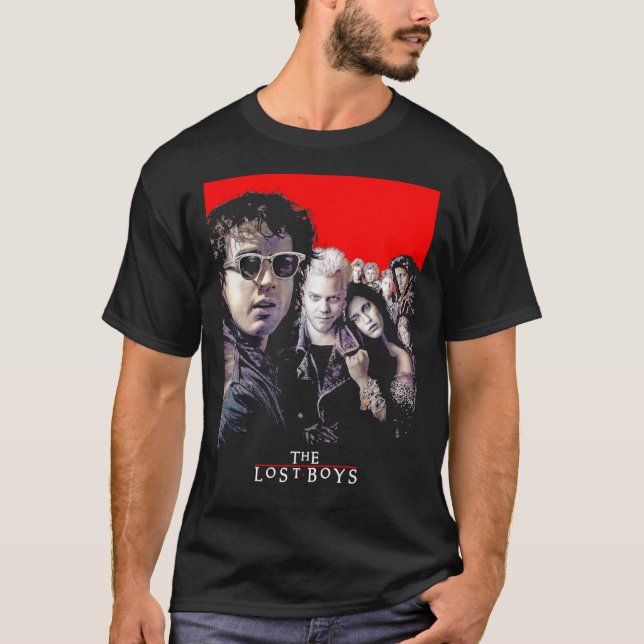 Camiseta The Lost Boys (Black) Classic T Shirt (Frente)