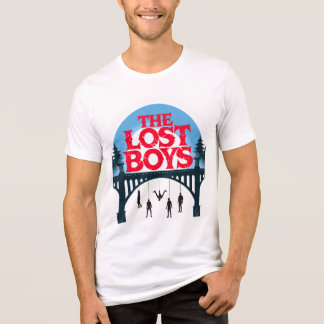Camiseta The Lost Boys Cena Retro Ponte de Trilho de Trem d