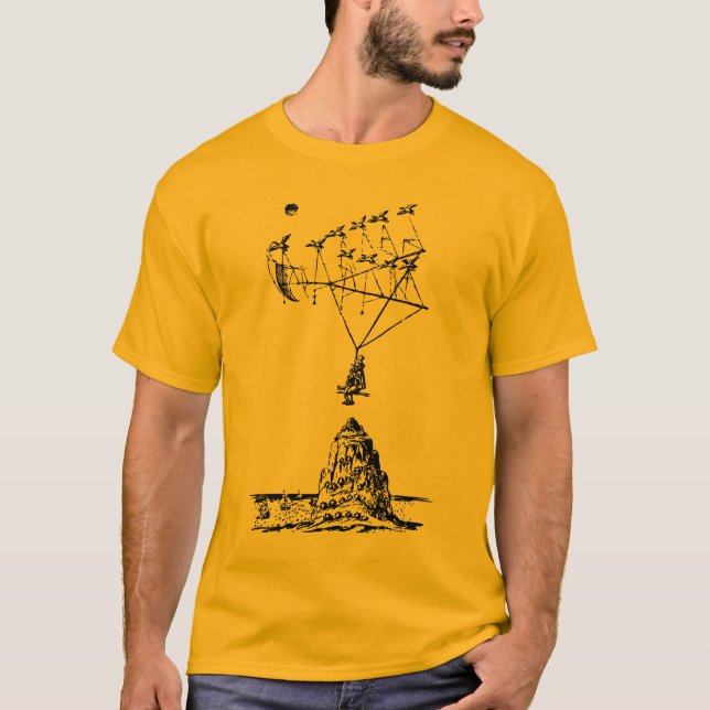 Camiseta The Man in the Moone - Francis Godwin (Frente)